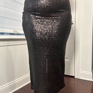 FOREVER 21 SEQUIN MIDI SKIRT